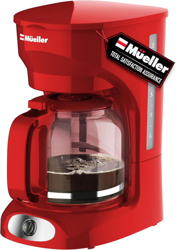 Mueller home cup red coffee - home,